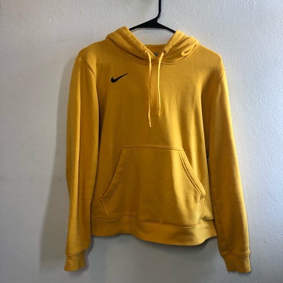 Nike Jackets & Blazers - (NIKE) mustard Hoodie sweatshirt size M